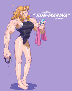 alexandrediboine:She’s universally recognize as the best swimmer ever. She trains against white sharks and swordfish.