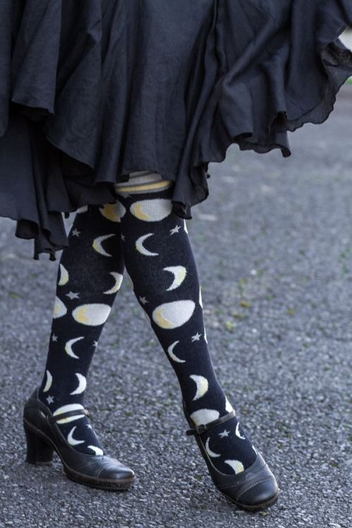 Porn photo sockdreams: Dark Moon Rises Knee High | Peony