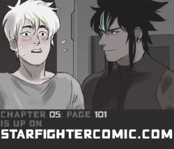 Up on the site!My Patreon (Early Access to Starfighter pages and other drawings + exclusive new things, like my new NSFW/R18 comic project, Pain Killer!) ✧ The Starfighter shop: comic books, limited edition prints and shirts, and other merchandise!