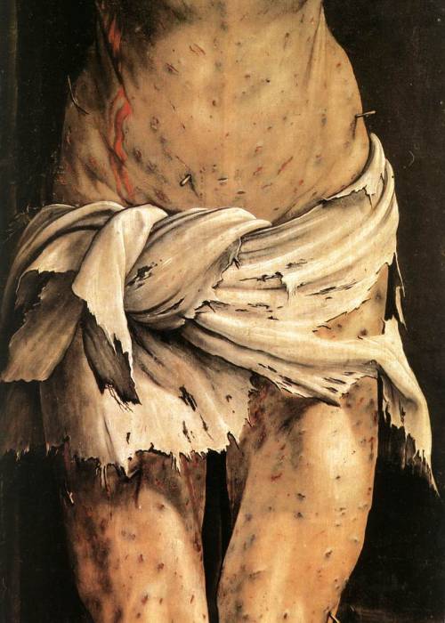 matthias-grunewald: The Crucifixion 3 (detail), 1516, Matthias Grunewald