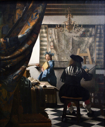 The Art of Painting, 1668, Johannes VermeerMedium: oil,canvaswww.wikiart.org/en/johannes-ver