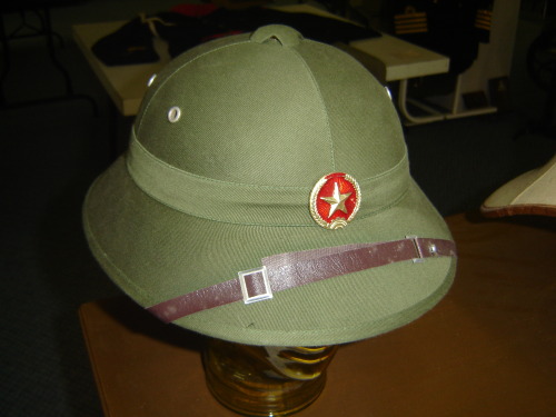 The pith helmet is a light, but firm, piece of protective head-wear made out of cork or pith from th