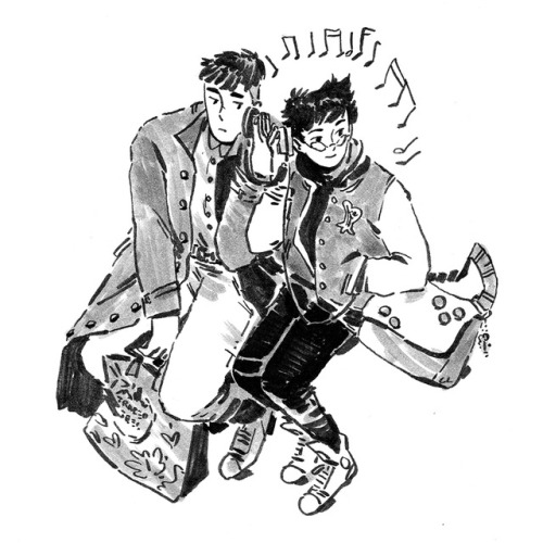 D&D is a super serious game about drawing modern AUs of your and your friends’ characters &ndash