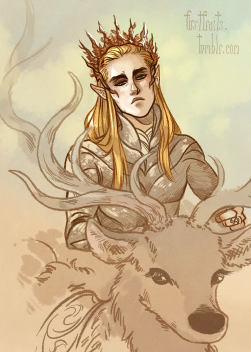 dressthesavage:firstfruits:Thranduil the Unsympathetic (to Your Dwarvish Plight). Nuts, I lost inter