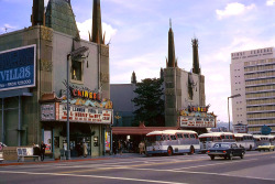 20th-century-man:  Grauman’s Chinese Theatre, Hollywood, 1965. 