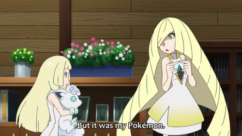 maskedkitsune: Lillie is mad at Lusamine for evolving her Clefairy because she thought Clefairy was 