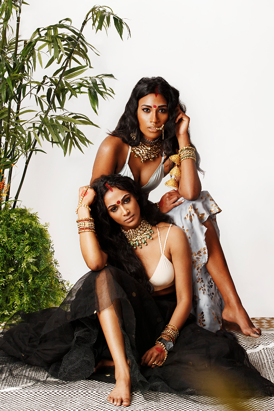sabyaasachi:  Dolled Up Girls by Dilani BalaModels: Indu &amp; ThanuskaHMUA: