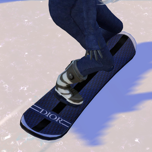 Dior SnowboardDOWNLOADPatreon early access | ALL tiers!Public 24th December.*Snowy Escape needed.