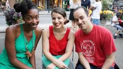 femfreq:  Had a great time in NYC today hanging out with Jay Smooth (aka Ill Doctrine) &amp; Franchesca Ramsey (aka Chescaleigh) chatting about making critical/engaging videos on YouTube!