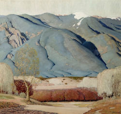 loumargi:Victor Higgins piece Taos, New Mexico
