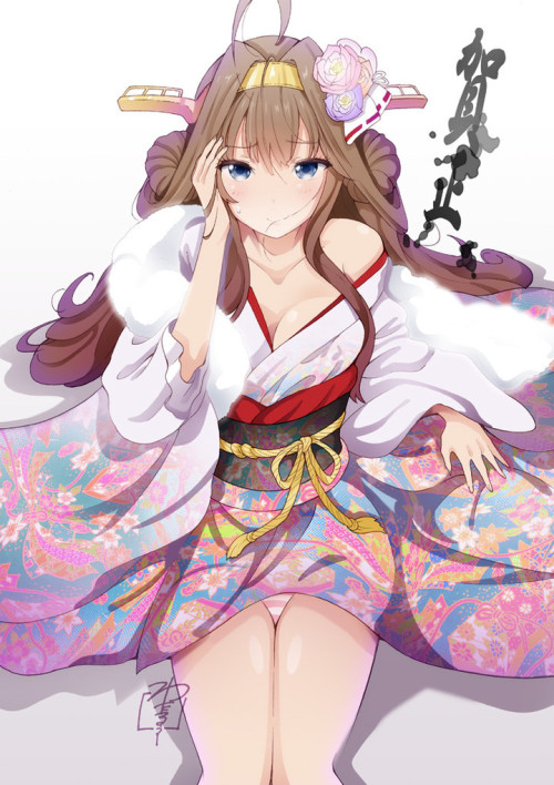 謹賀新年デース！ by わた・るぅー [TINAMI] via Illustail