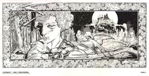the Curse of the Ring Portfolio, by P. Craig Russell.
