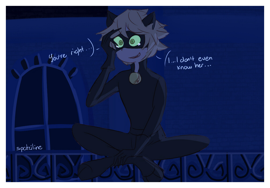 spatziline:  Unrequited love sucks, don’t cry lucky kitty. 
