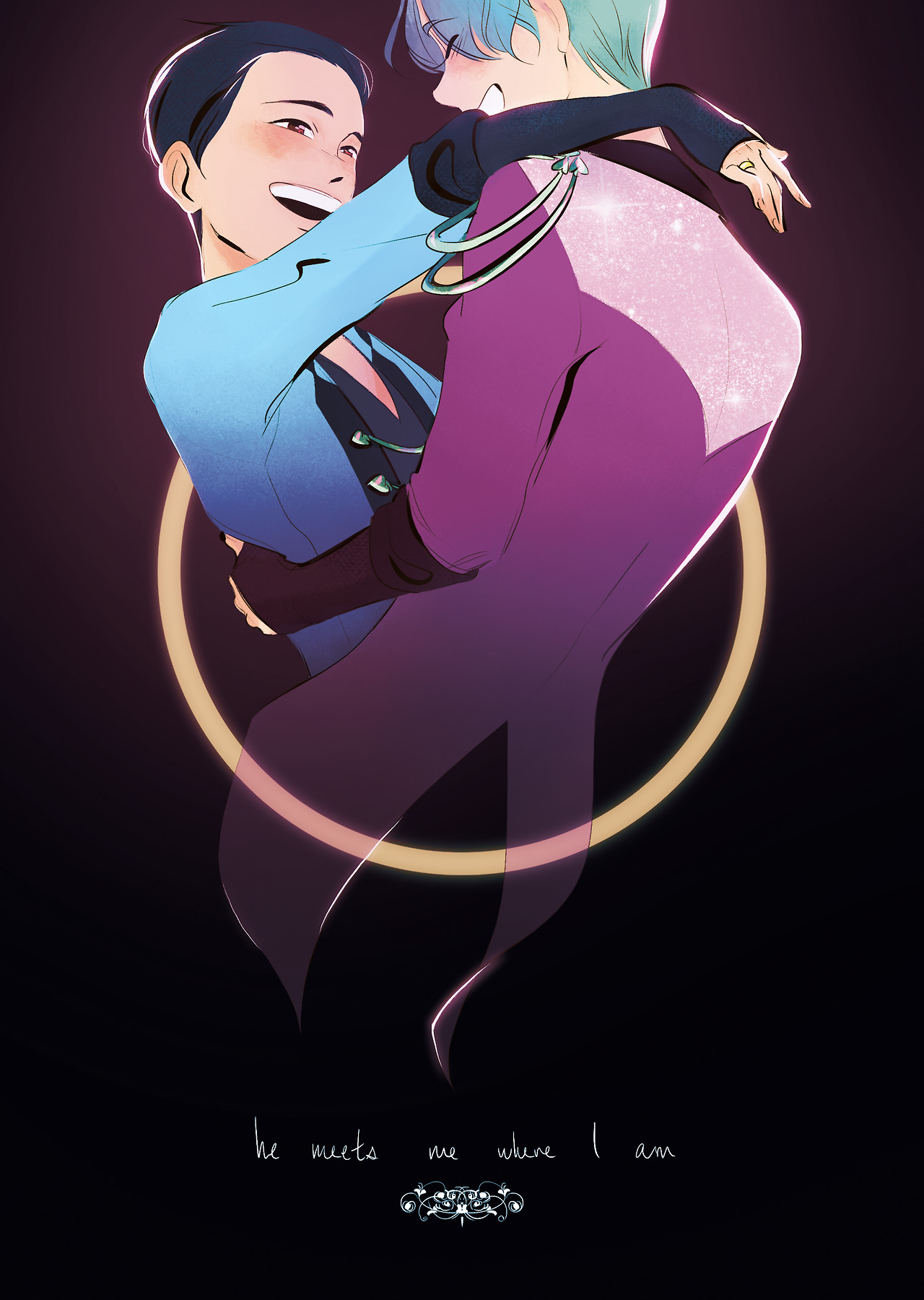 zuoji:Illustration I did for @yoifanbook a few months ago!