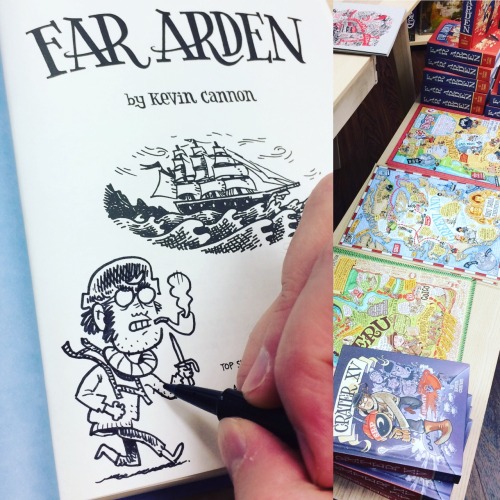 Broke out the flair pens for today’s signing at Rivertown Comics in Red Wing, MN.