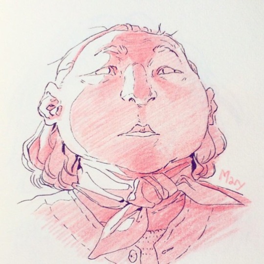 amandajespersenholm:  Some character sketches.. of ladies Let’s see if I can hashtag correctly this time