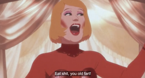 Original subtitles: Eat shit, you old fart!