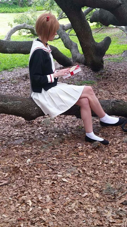 @sarellathesphinx made the absolute cutest Sakura today!!
