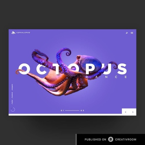 Octopus Dance by Giulio Cuscito. Check it out for detail on @dribbble - dribbble.com/Giulio_Cuscito.