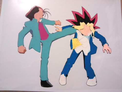 So I bought an original yugioh animation cel off ebay from the original toei production in 1998. Als