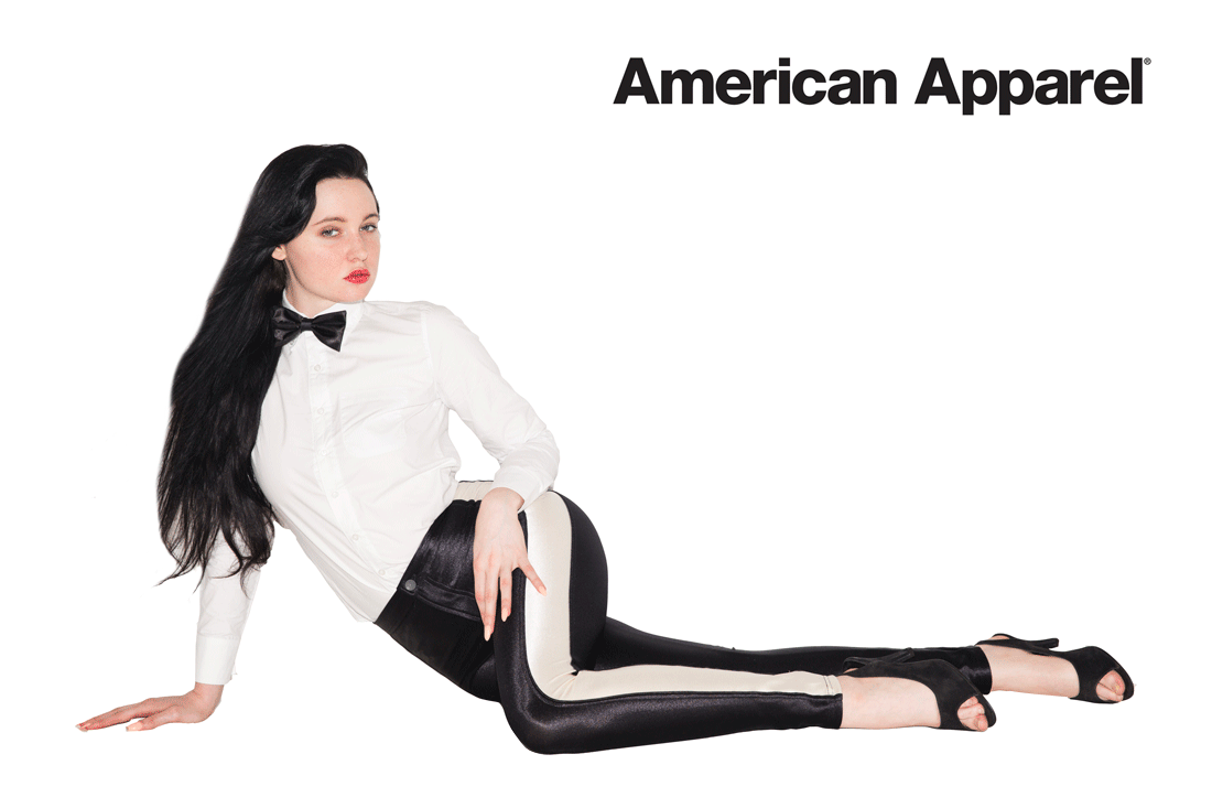 americanapparel:  Disco Pant in Two Tone! by American Apparel. 