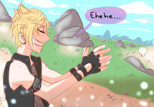 the-chocobros:  Roxas: WHAT THE FUUUUCK PROMPTO!!????! IM TELLING MOOOOOOM!!!!!! Cloud: THERES NO FUCKING WAY—Prompto: AHAHA SICK’EM DUMBLEDORE. Oh go easy on Rox though, he’s fragile.Roxas: Wow, thanks so much man.what do you mean this didn’t