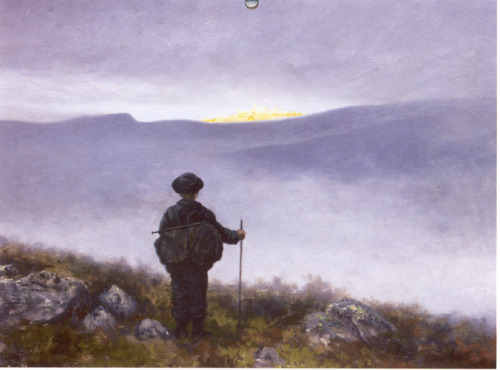 theodor-kittelsen: Soria Moria Slott, 1911, Theodor Severin Kittelsen