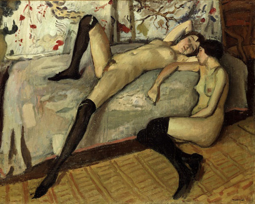 the-night-picture-collector:   Albert Marquet (1875-1947), Les deux amies (The two