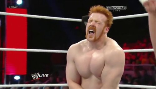 sheamus-daily:  Raw result with screencaps and full length video.. Click here  That last screencap will forever be engraved into my dirty mind! ;)