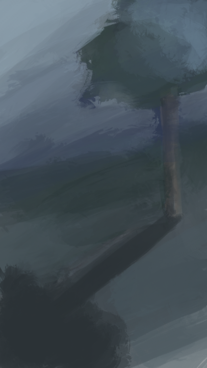 wow it’s an attempt at my own twist on impressionism yay