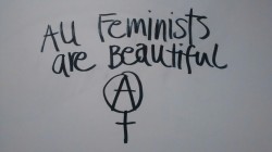 kein-bier-fuer-naziscum:  all feminists are beautiful