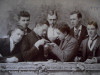 robynmas:froody:lapsedgoth:froody:froody:I love images of late Victorian/Edwardian period men taking goofy pictures with their bros……..boys night circa 1898Images with high levels of Bertie Wooster energies:vintage “me and the lads