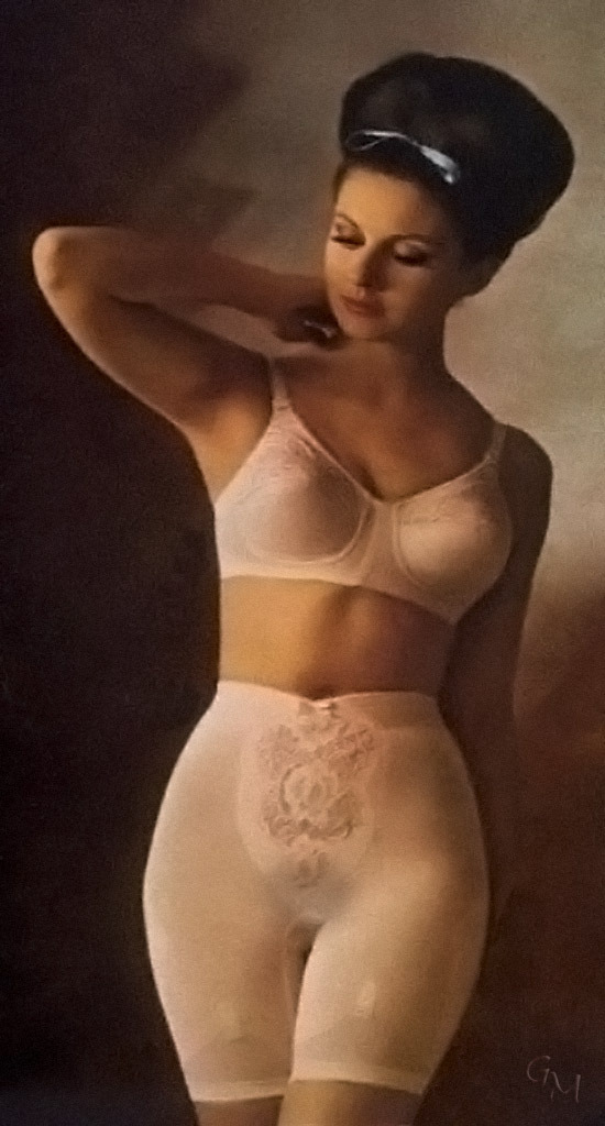 myhicutpantiesrule:  vintagegirdle:  Pantygirdle about 1968  Reminds me when I used