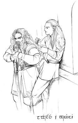 portabellogna:   There is so much hair-braiding fanart of Legolas and Gimli.      (sources- [x] [x] [x] [x] [x] [O] [x] [x] [x])       