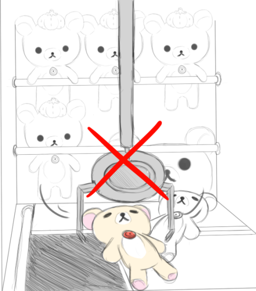 maxi-pants: wandirge: Tired of those nasty crane games? Try this! I have won 5 plushies in just 1 ho