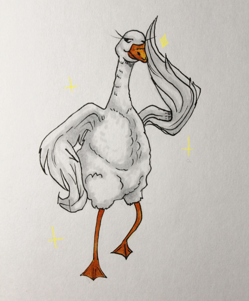 starting my art blog with these silly doodles of geese just because I can