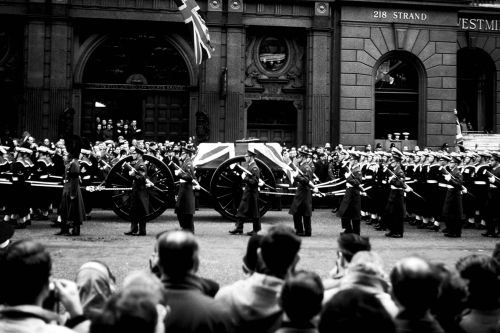 The Funeral of Sir Winston Churchill, 30 January 1965