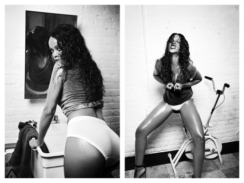 senyahearts:  Rihanna for Esquire UK, December 2014 Photographed by: Elle von Unwerth 