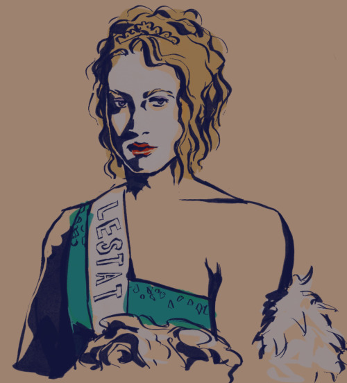 I Needed To Draw Something Dumb So Heres Chappell Roan Redrawn As Lestat + One Armand