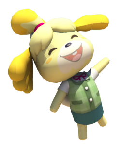 wolfnanaki:  crikeydave:  camelhoarder101:Have some transparent Isabelle, such a cutie.    