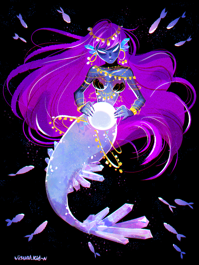 visualkid-n:  The fortune teller for Mermay