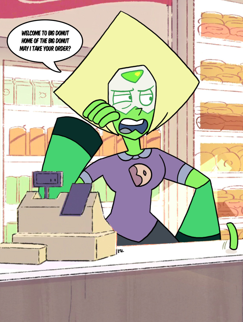 eyzmaster:  Steven Universe - Peridot 11 by theEyZmaster    ill take a peridot please~