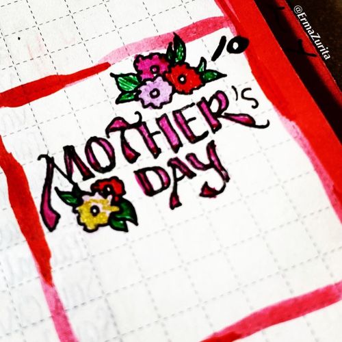 Call Your Mom. #bujo #bulletjournal #planner + #journal = #plournal #zibaldone #mothersday #mom #cal