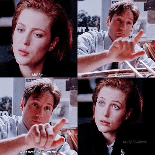 Mulder Being A Mood.
