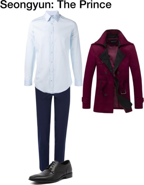 Seongyun's Outfit The Baker And The Beast By Kirashanta Featuring A Mens Trench Coat