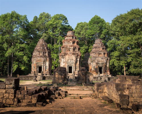 Preah Ko temple, Angkor, Cambodia, photo by Kevin Standage, more at https://kevinstandagephotography
