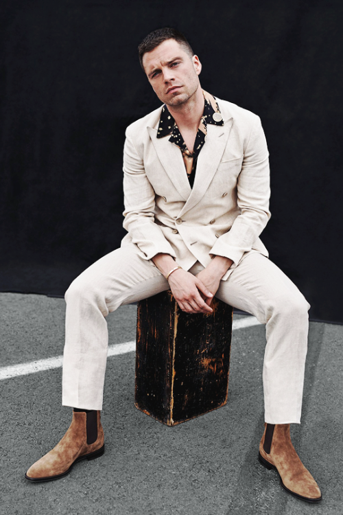 crboston:  Sebastian Stan photographed by Steven Pan for GQ, 2018
