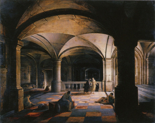 Hendrick van Steenwyck the Younger - Interior with the liberation of Saint Peter1619oil on panelHerz