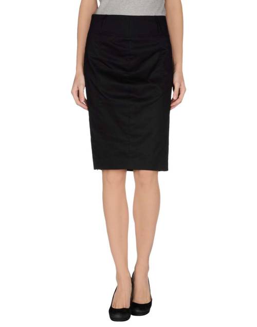 Knee length skirt