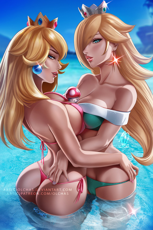  Aaaaand finally the last image for July rewards - simply painted yuri piece with, how I call them, 